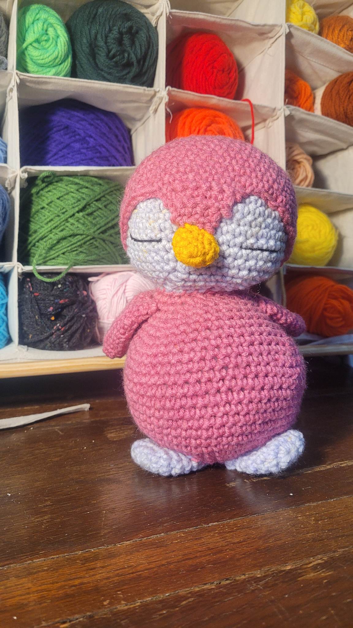 Handmade Penguin - Crocheted Stuffed Toy