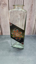 Hand Painted Triangle Vase