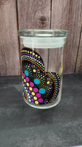 Hand Painted Heart Jar