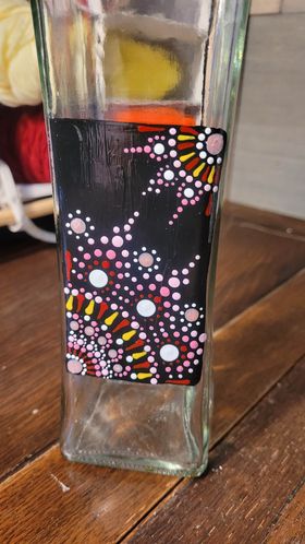 Hand Painted Vase