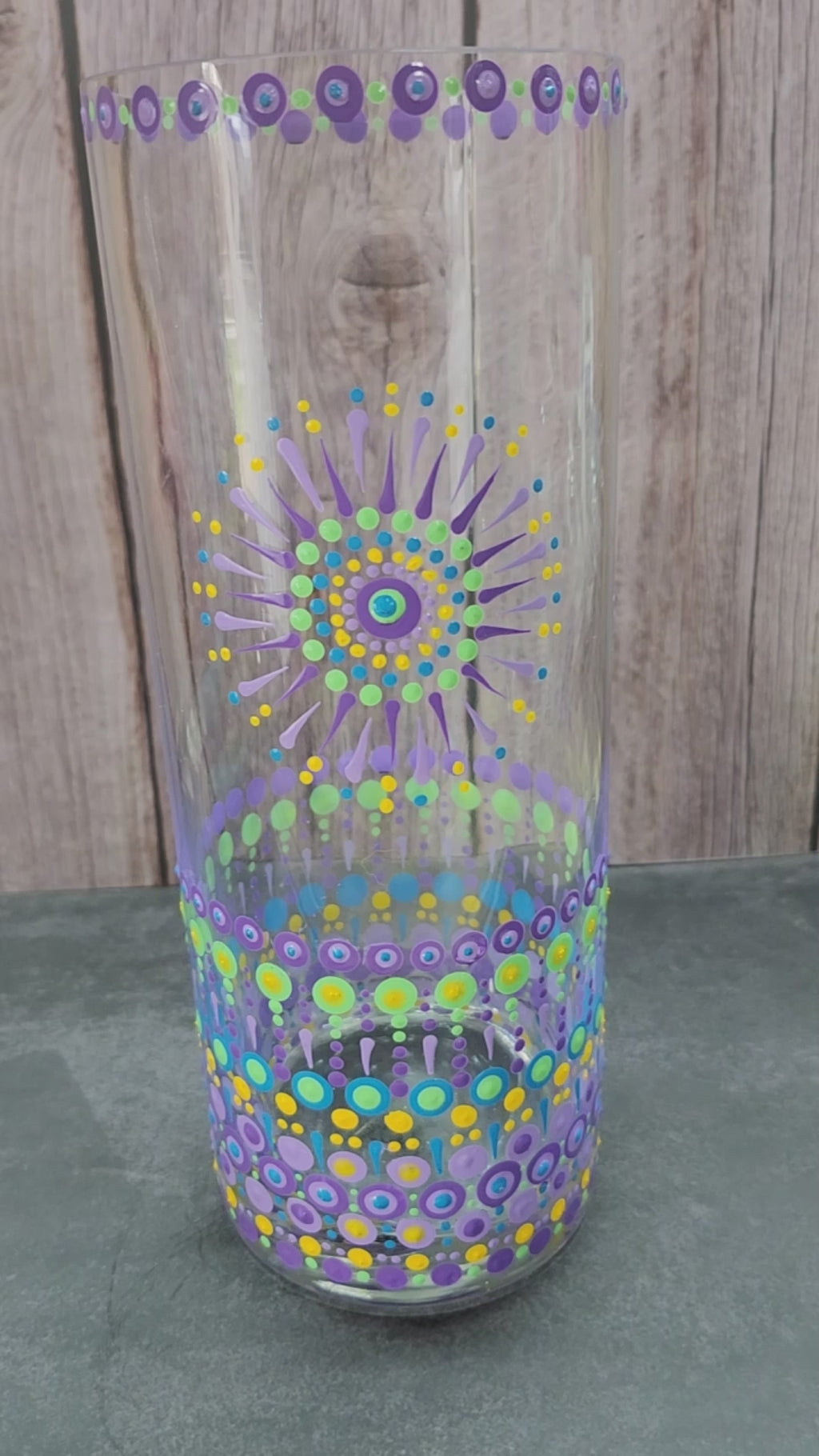 Hand Painted Vase