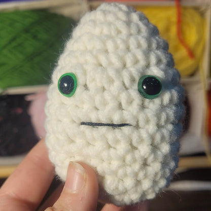 Emotional Support Eggs - Hand Crocheted
