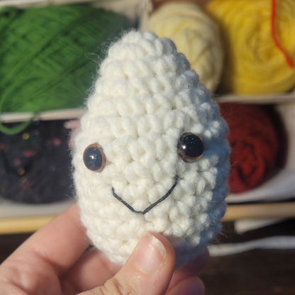 Emotional Support Eggs - Hand Crocheted