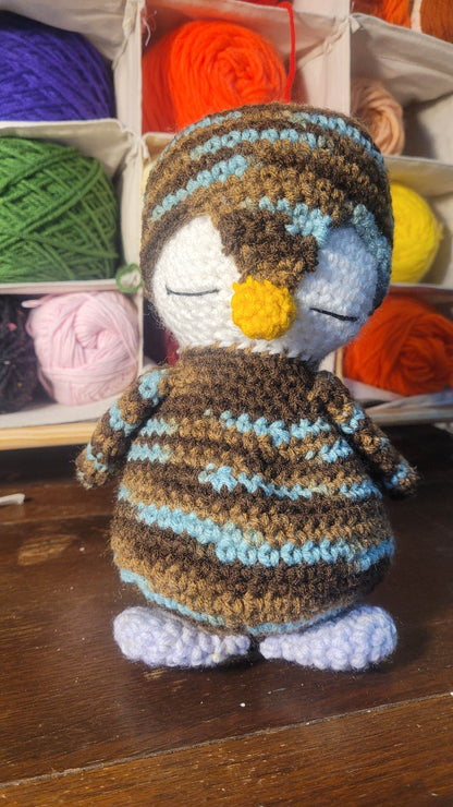 Handmade Penguin - Crocheted Stuffed Toy