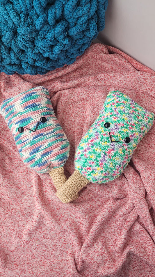 Popcicle Pillows - Hand Crocheted