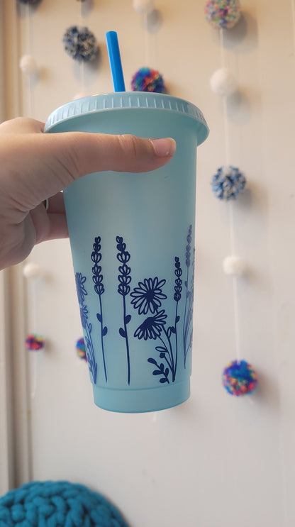 16 Ounce Color Changing Cups with Lids