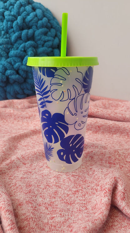 16 Ounce Color Changing Cups with Lids